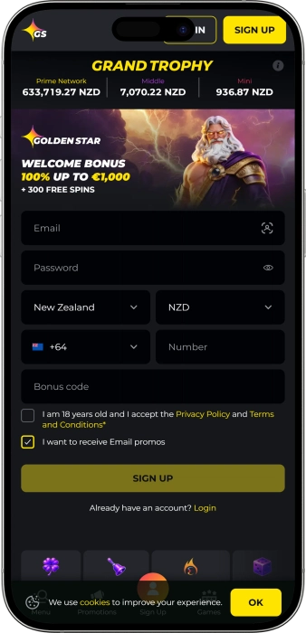 Golden Star Casino App